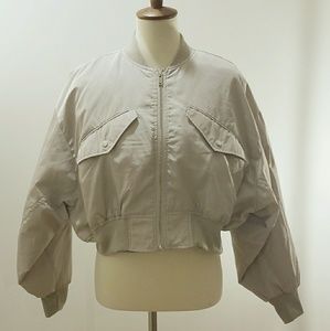 Romeo + Juliet couture Nylon Bomber Jacket